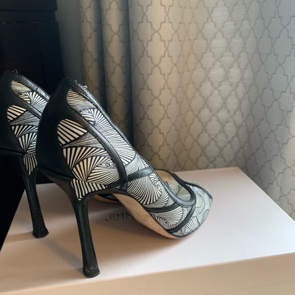 Authentic Jimmy Choo peep toe pumps - Picture 3 of 6